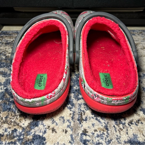 Crocs Dual Comfort Disney Christmas Holiday 2019 Mickey Mouse Clogs Size 8 - Picture 10 of 15